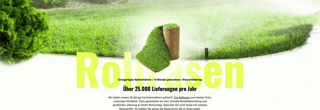 Rollrasen Rudi